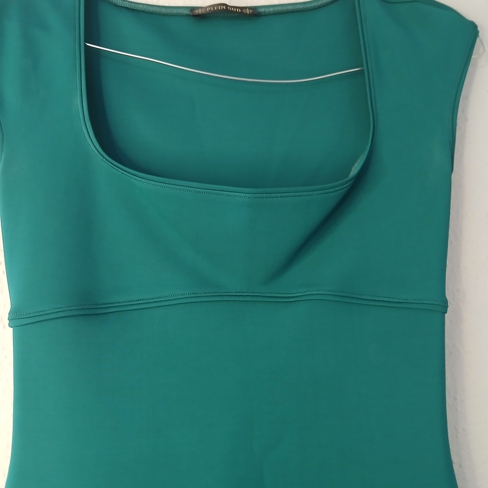 Plein Sud Emerald Dress. - Picture 5 of 7